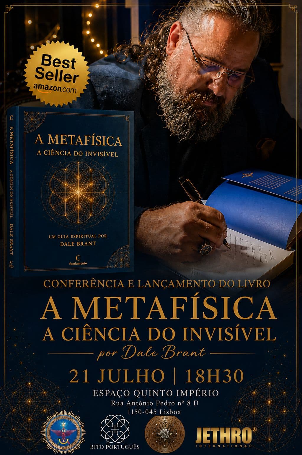 A Metafísica — A Ciência do Invisível — cartaz do evento